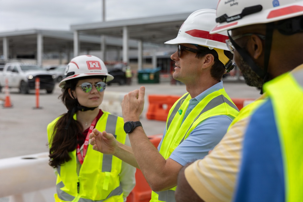 Mobile District Leadership Development Program visits restoration and military construction sites