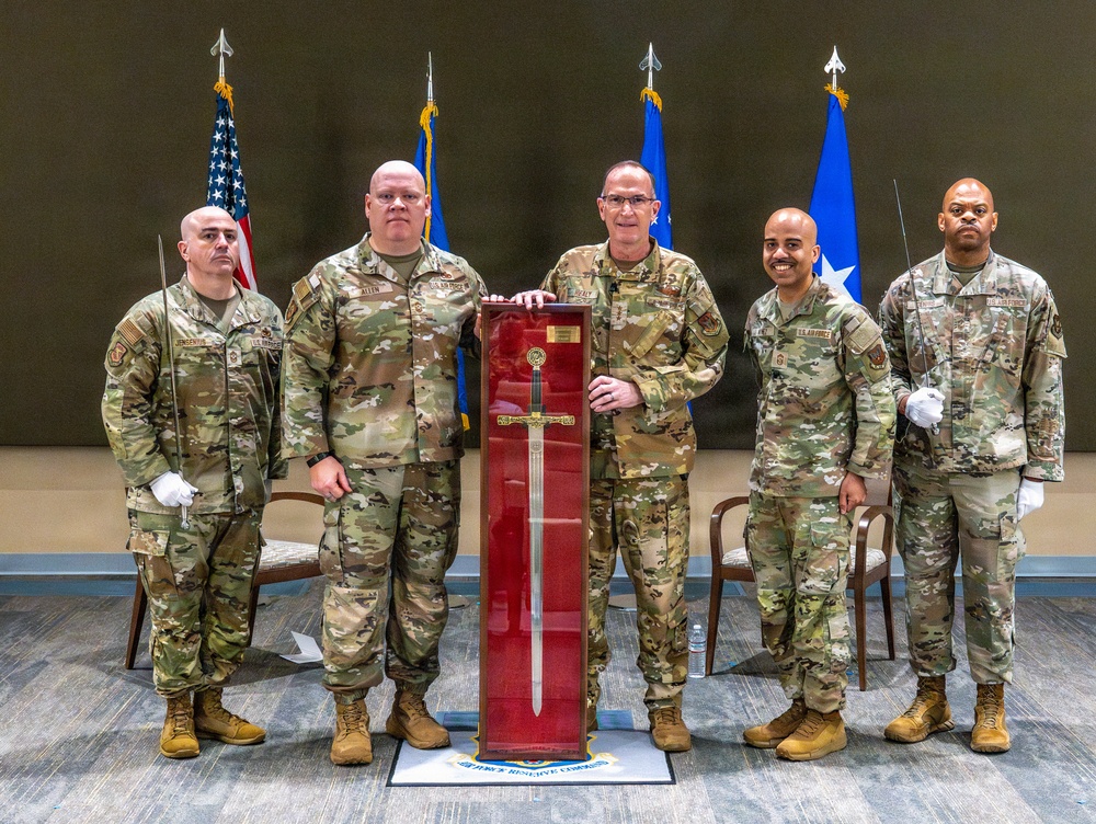 Healy Inducted into the AFRC Order of the Sword