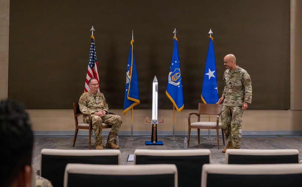 Healy Inducted into the AFRC Order of the Sword