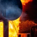 Grissom Firefighters Conduct Aircraft Burn Training