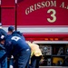 Grissom Firefighters Conduct Aircraft Burn Training