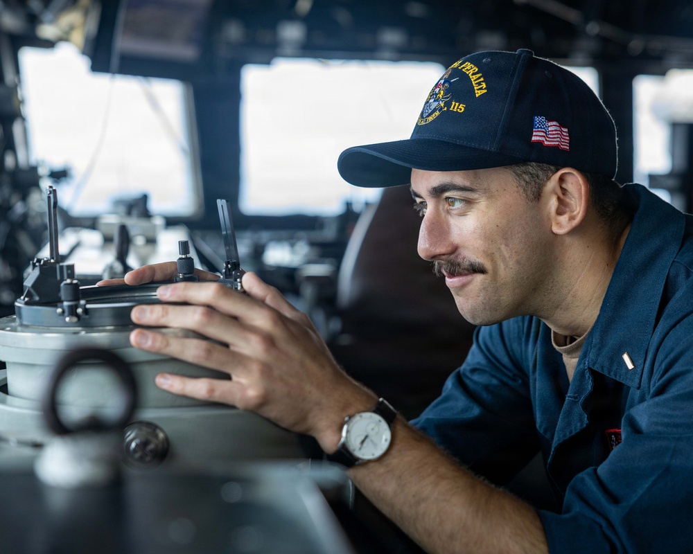 USS Rafael Peralta (DDG 115) Conducts Daily Operations