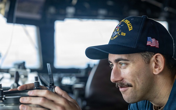 USS Rafael Peralta (DDG 115) Conducts Daily Operations