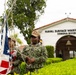 NSWC Corona Sailors conduct Morning Colors