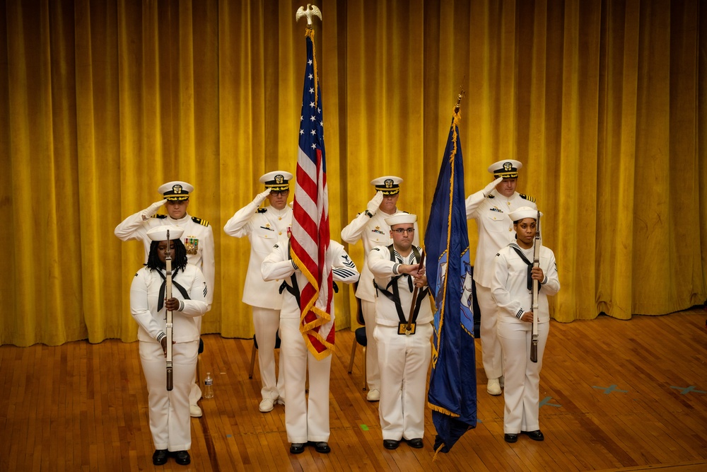 PNSY Hold Change of Command Ceremony for USS North Dakota (784)
