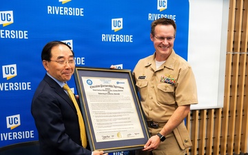 NSWC Corona signs Education Partnership Agreement with University of California Riverside