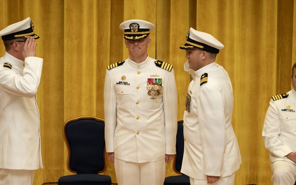 PNSY Hold Change of Command Ceremony for USS North Dakota (784)