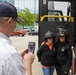 USS Cleveland (LCS 31) Visits Cleveland Fire Station 1