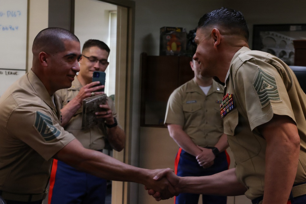 SMMC Visits 8th Marine Corps District