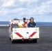 USS Iwo Jima Sailors Learn to Drive a P-25 firetruck