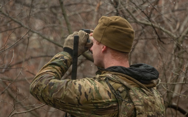148th Air Support Operations Squadron TACP Airmen Conduct Field Reconnaissance Exercise