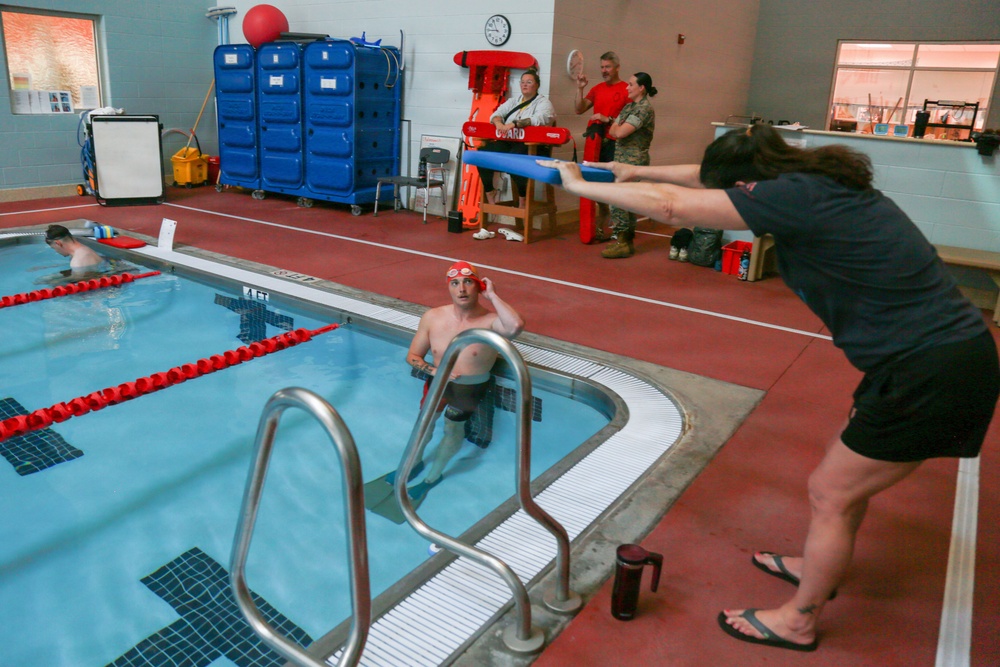 Team Marine Corps Warrior Games Training Camp 2026; Swimming