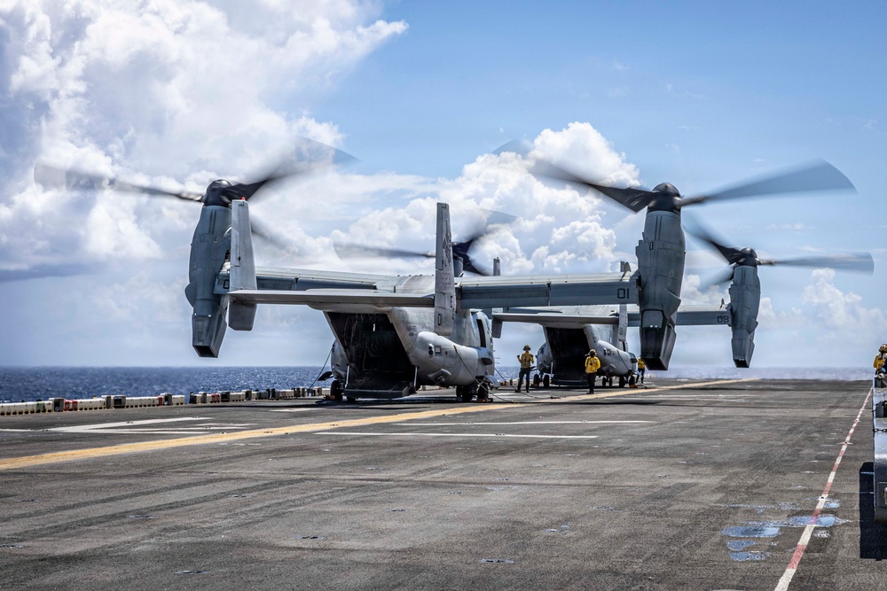 USS Iwo Jima Conducts Flight Operations