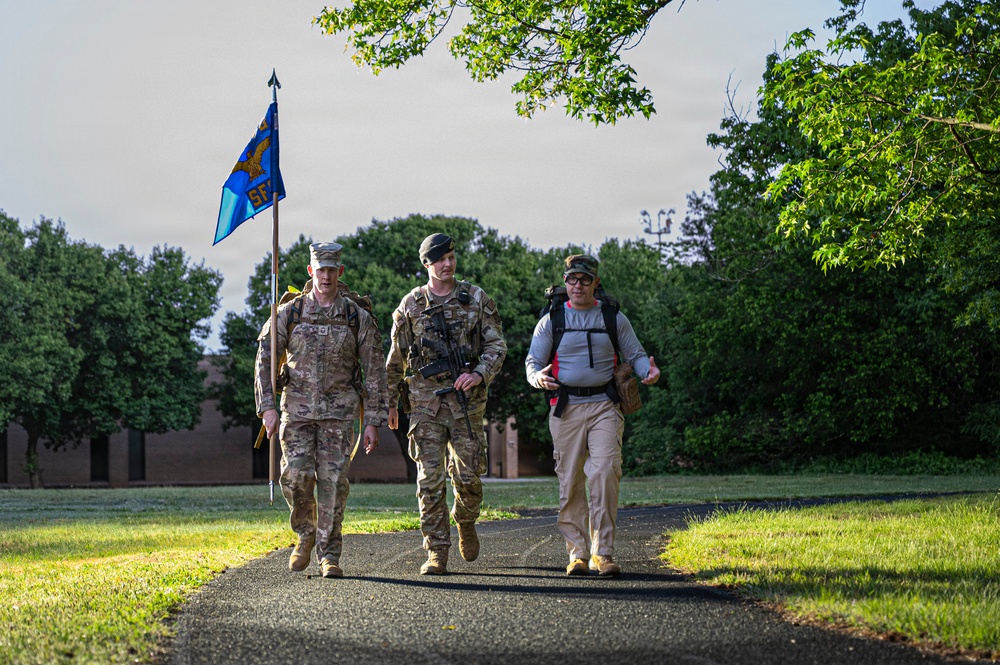 Security Forces Airmen honor their fallen