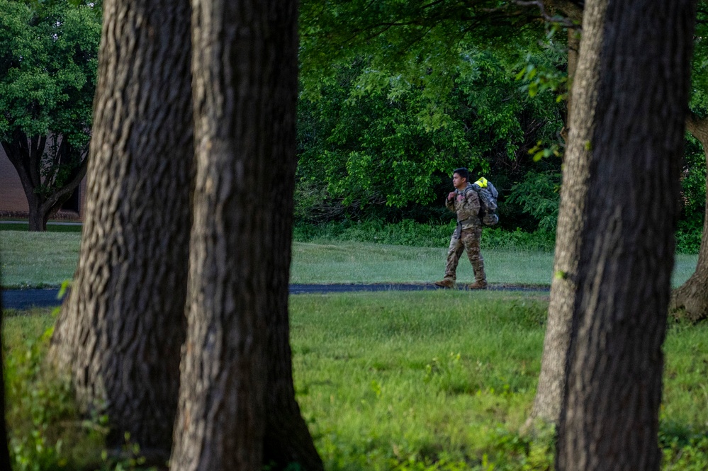 Security Forces Airmen honor their fallen
