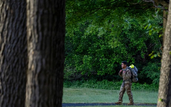 Security Forces Airmen honor their fallen
