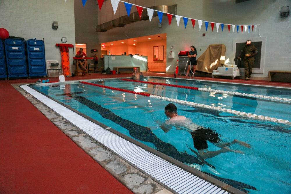 Team Marine Corps Warrior Games Training Camp 2026; Swimming