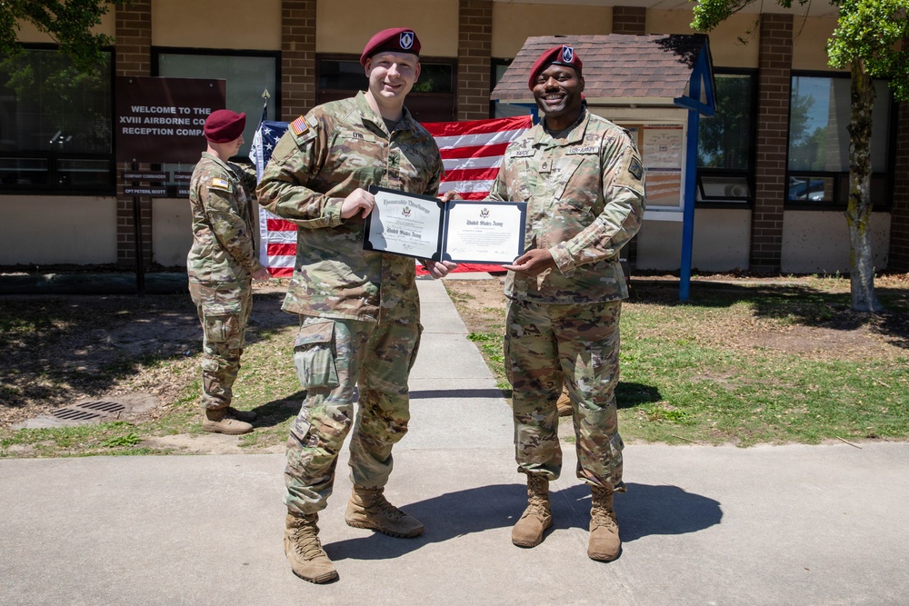 Staff Sgt. Yarde Reenlistment