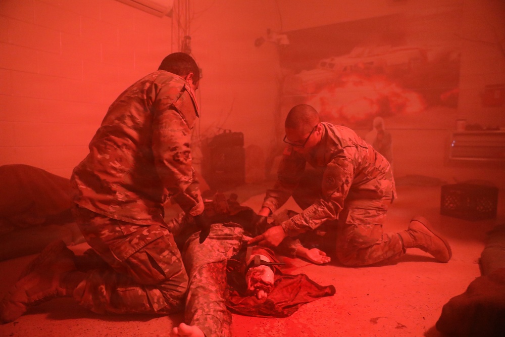 310th ESC soldiers complete Combat Lifesaver Course