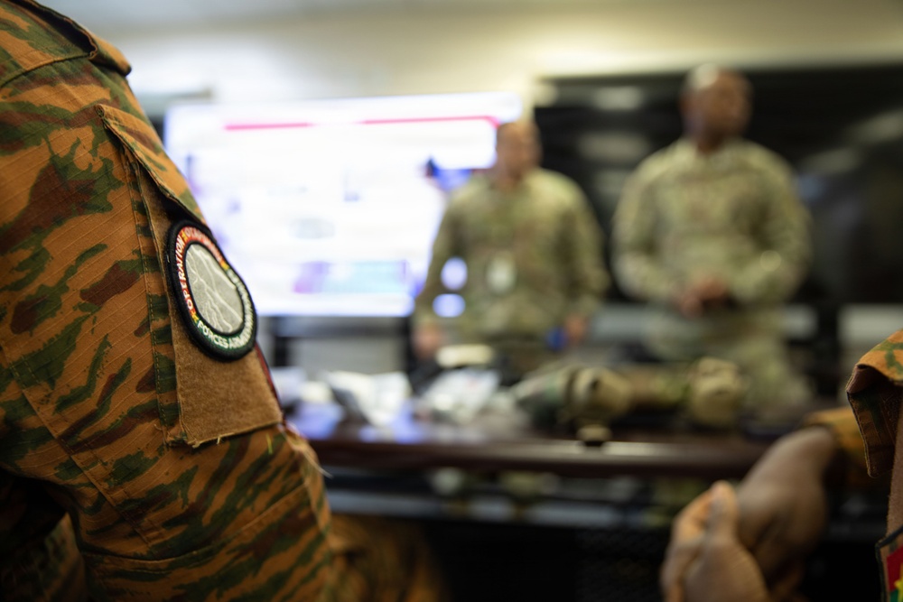 JTF-DC Receiving Visitors