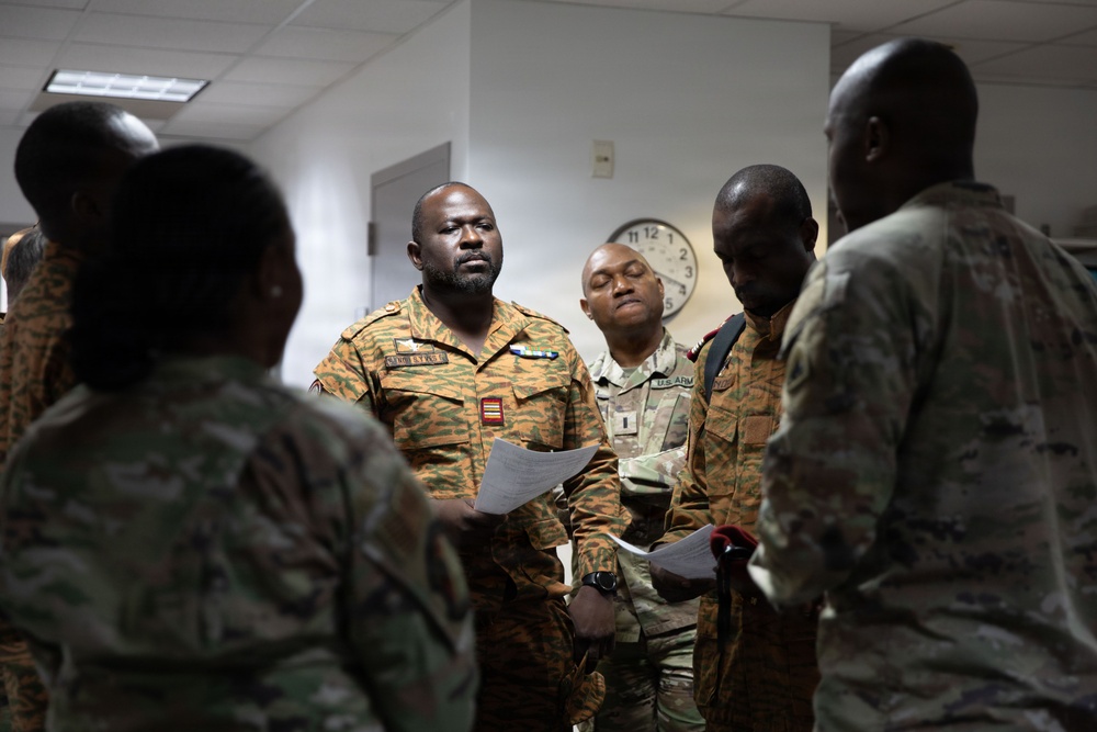 JTF-DC Receiving Visitors
