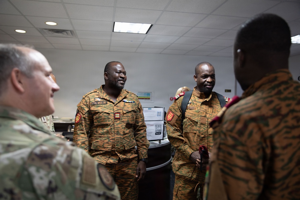 JTF-DC Receiving Visitors