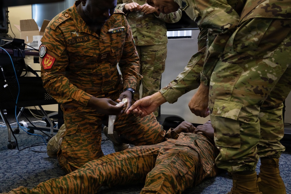 JTF-DC Receiving Visitors