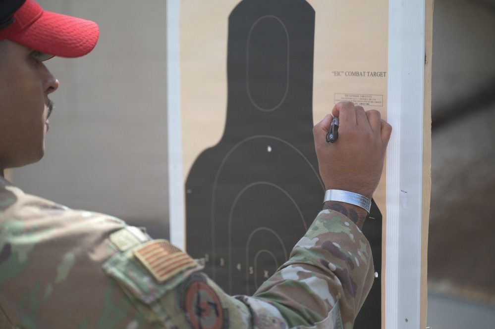 Police Week shooting competition at Kirtland Air Force Base