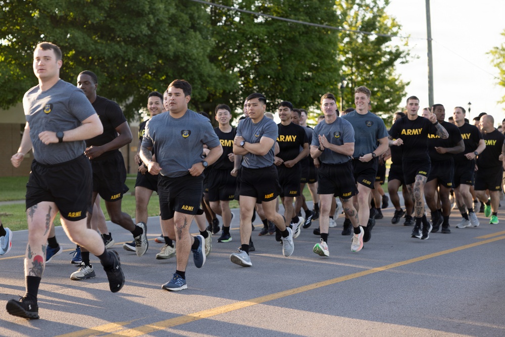 Week of the Eagles division run strengthens readiness and cohesion