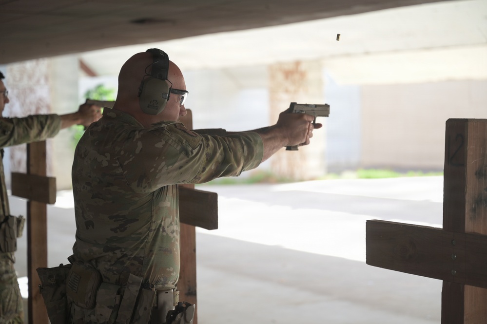 Police Week shooting competition at Kirtland Air Force Base