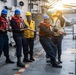 USS Iwo Jima Conducts a Fueling-at-Sea