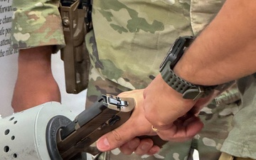 Police Week shooting competition at Kirtland Air Force Base