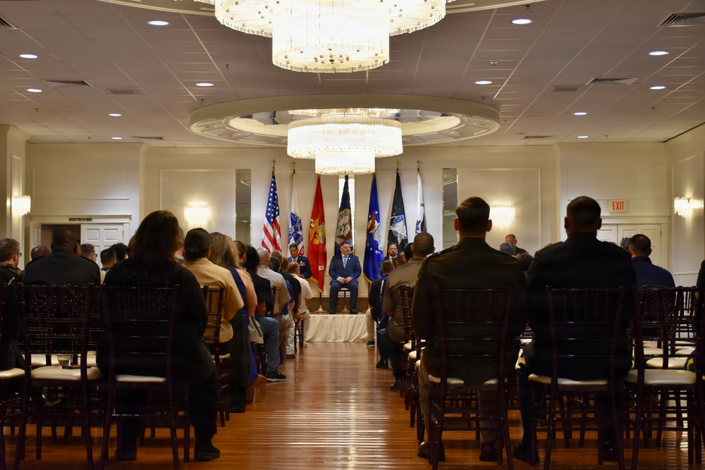 Future service members gather during Military Signing Day Ceremony