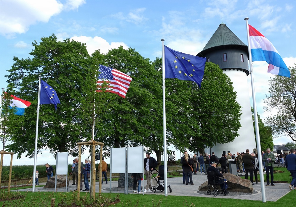A Monument to the 28th Infantry Division in Luxembourg