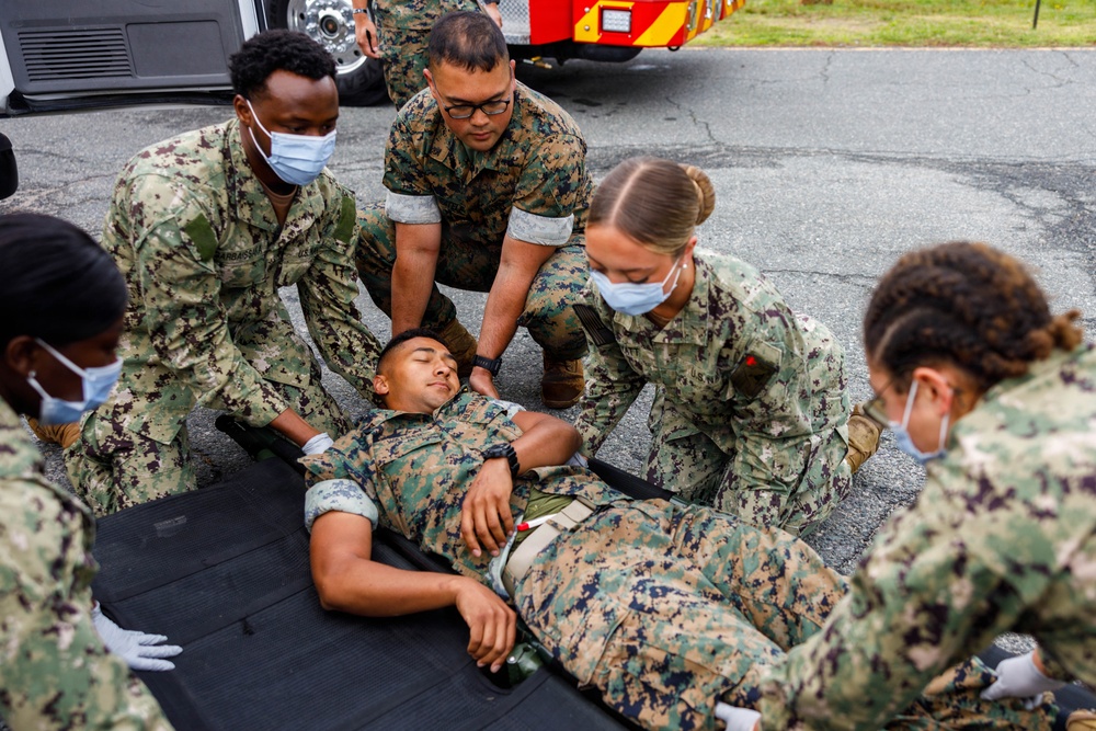 OCS Mass Casualty Training Event