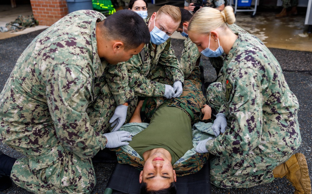 OCS Mass Casualty Training Event