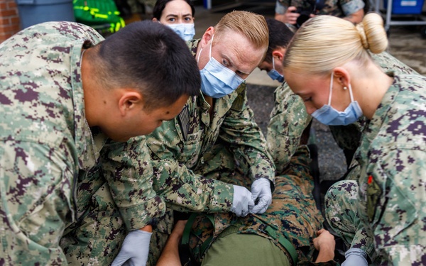 OCS Mass Casualty Training Event