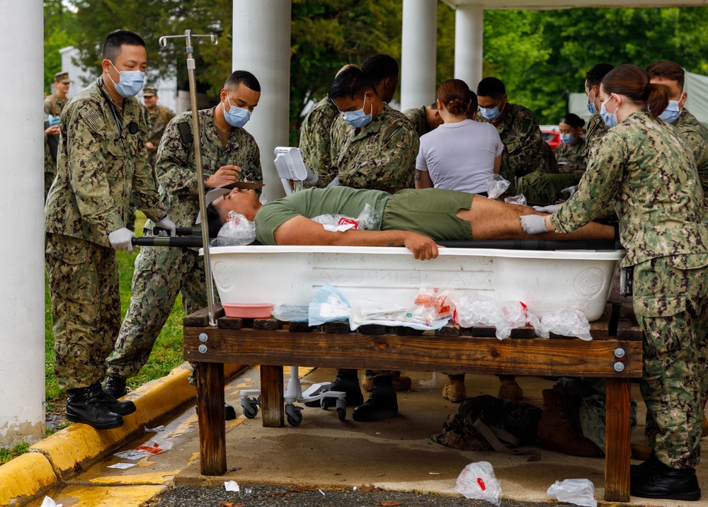 OCS Mass Casualty Training Event