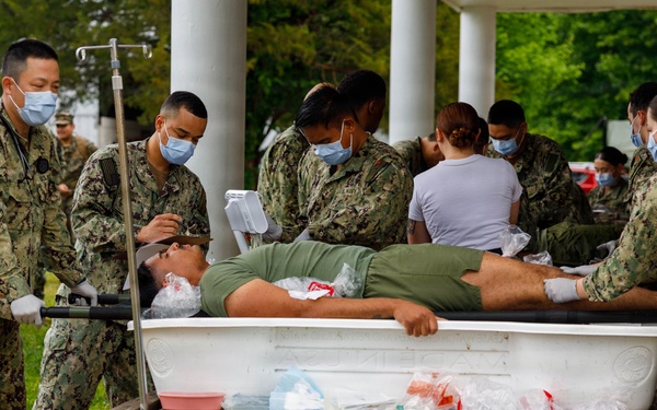 OCS Mass Casualty Training Event