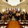 Future service memebrs unite for group photo during Military Signing Day