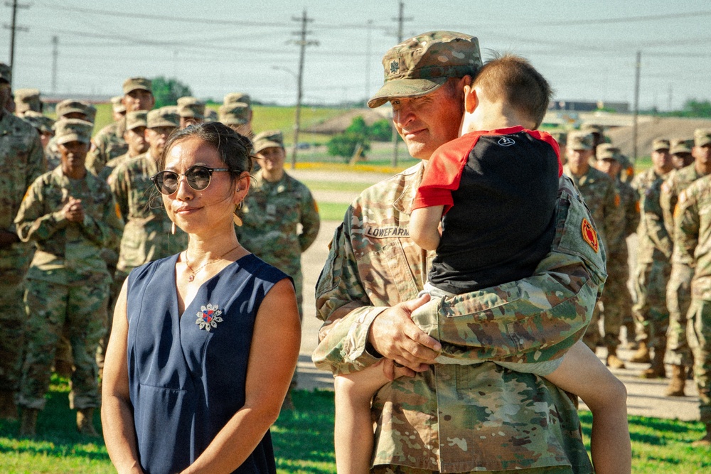 1-62 ADA conducts Battalion Change of Command Ceremony