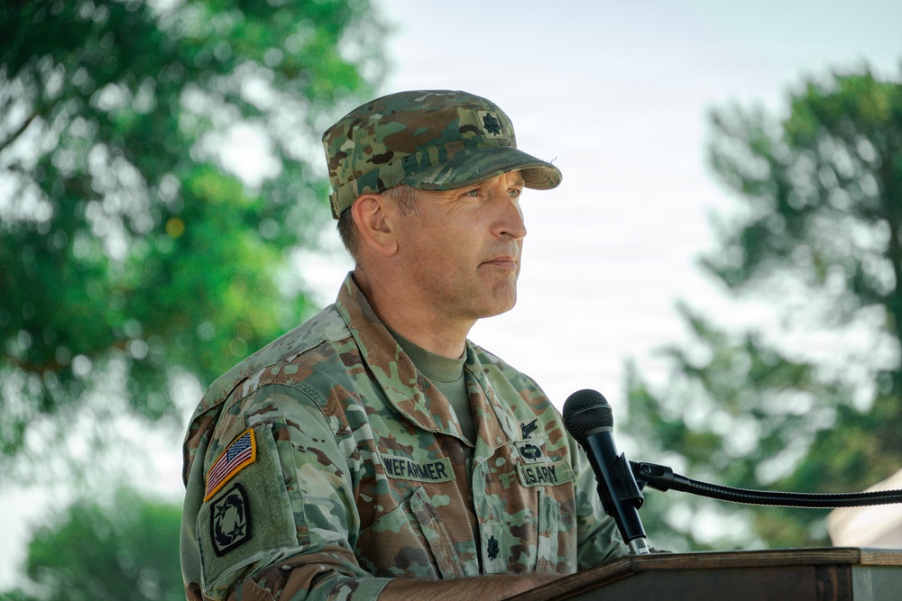 1-62 ADA conducts Battalion Change of Command Ceremony