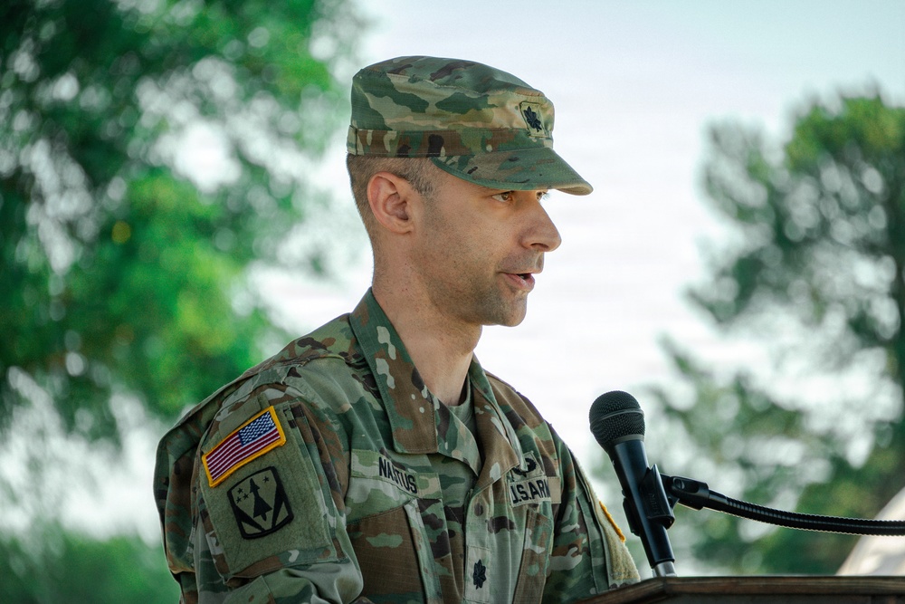 1-62 ADA conducts Battalion Change of Command Ceremony