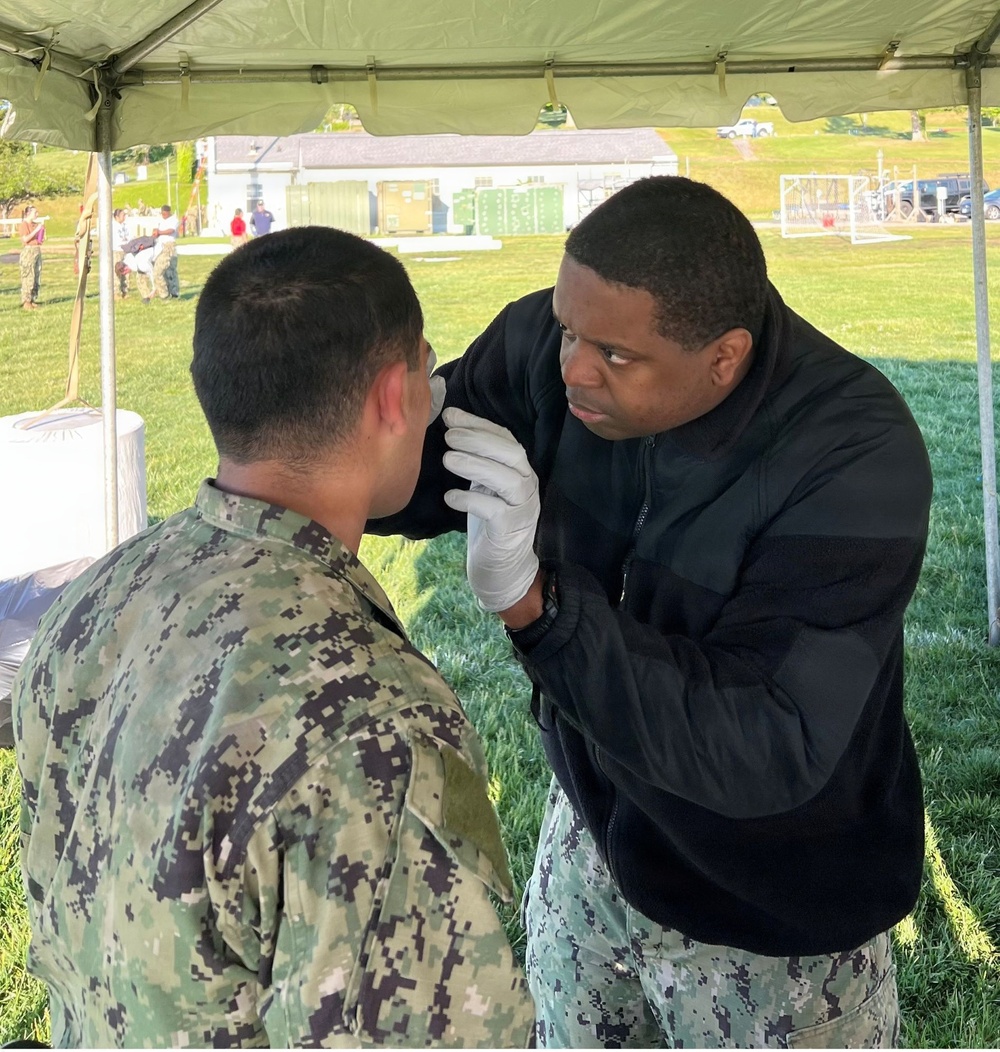 Navy Medicine Readiness and Training Command Annapolis Supports U.S. Naval Academy Class of 2029 Sea Trials