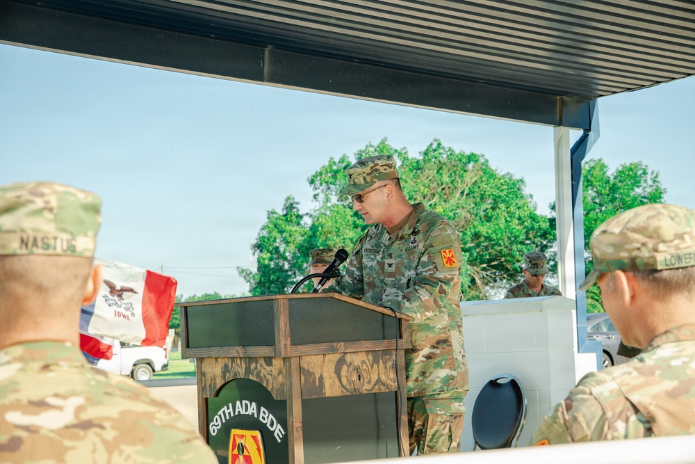 1-62 ADA conducts Battalion Change of Command Ceremony