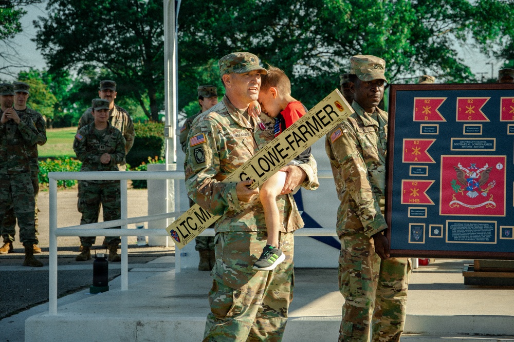1-62 ADA conducts Battalion Change of Command Ceremony