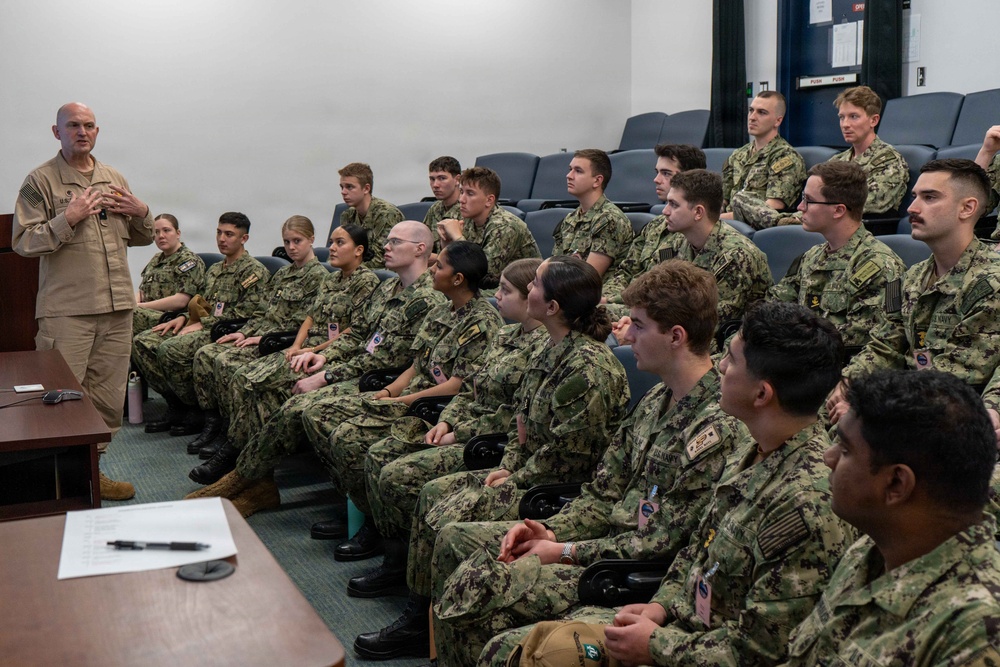 Midshipmen from NROTC units across the country visit the Pacific Northwest