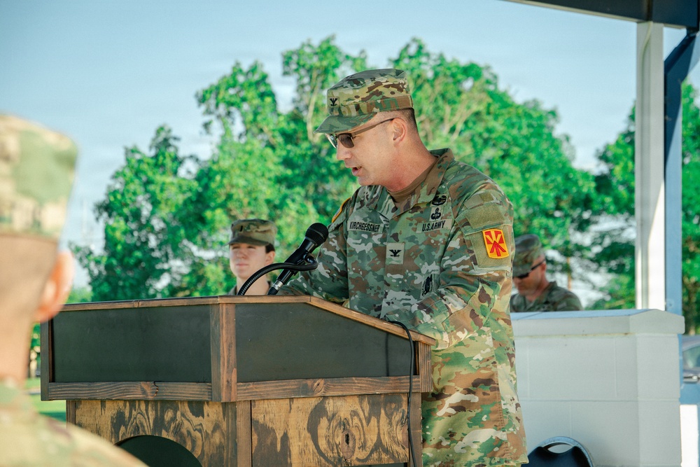 1-62 ADA conducts Battalion Change of Command Ceremony