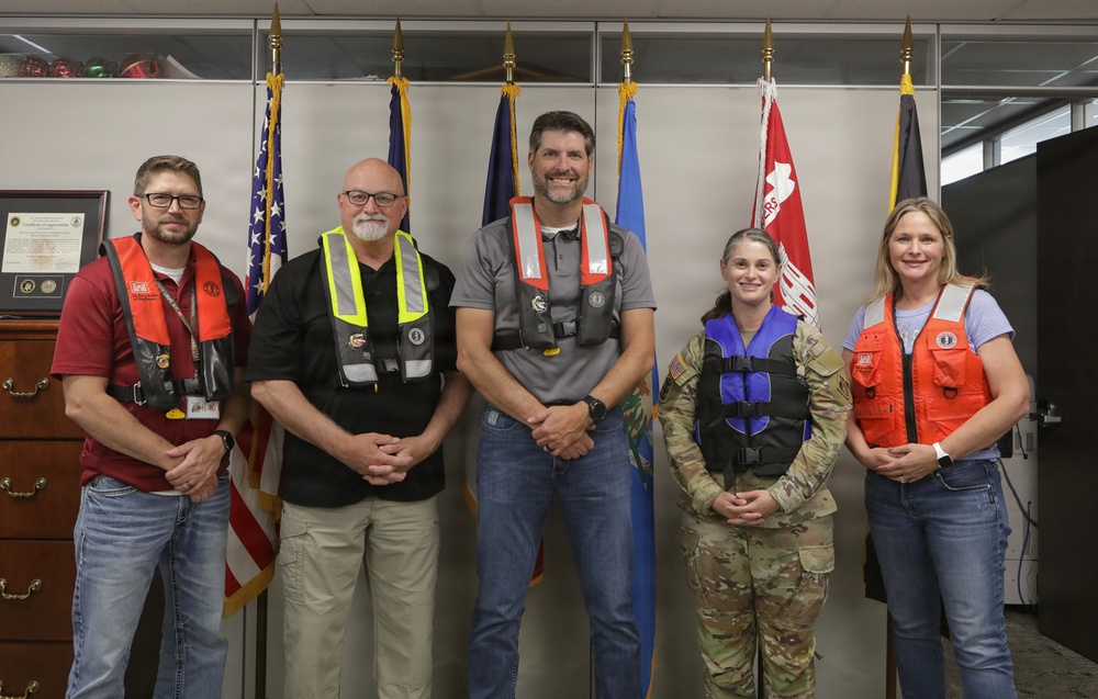 Modeling behavior for 'Wear Your Life Jacket to Work' Day