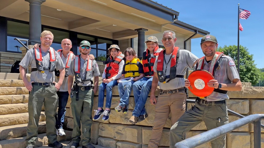 Nashville District employees don life jackets for public safety campaign